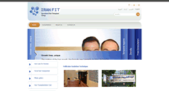 Desktop Screenshot of en.iranfit.net